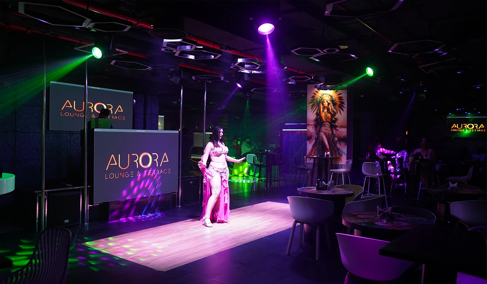 Dance bar in Dubai